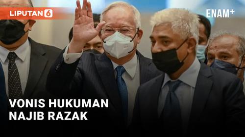 VIDEO: Eks PM Malaysia Najib Razak divonis 12 Tahun Penjara