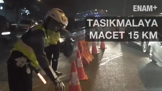 ENAM PLUS: Tasikmalaya Macet 15 Km, Kendaraan Dialihkan Melalui Garut