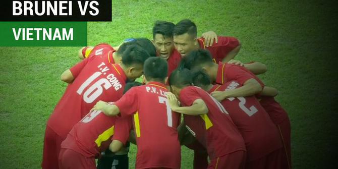 VIDEO: Highlights Piala AFF U-18, Brunei Vs Vietnam 1-8