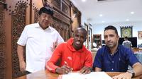 Bek anyar Persija Jakarta, Neguete (tengah) (doc. Persija)