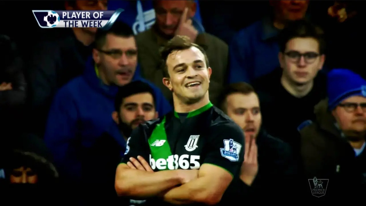 Xherdan Shaqiri Menjadi Pemain Terbaik Premier League Pekan ke-19