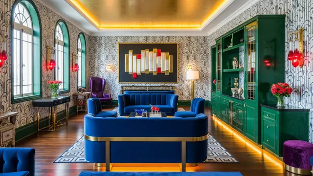Inspirasi Interior Unik dan Penuh Warna/Gemini AI