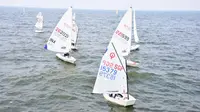 Hari Kedua Regatta Series I dan Kejurnas Layar 2026 Berjalan Lancar Berkat Dukungan TNI AL