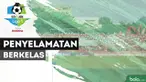 Kiper Persebaya, Miswar Saputra berhasil membuat penyelamatan kelas dunia saat hadapi PSM Makassar.