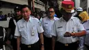 Acara peluncuran ini dihadiri jajaran direksi dan komisaris dari KAI, Jakarta, (18/10/14). (Liputan6.com/Johan Tallo)