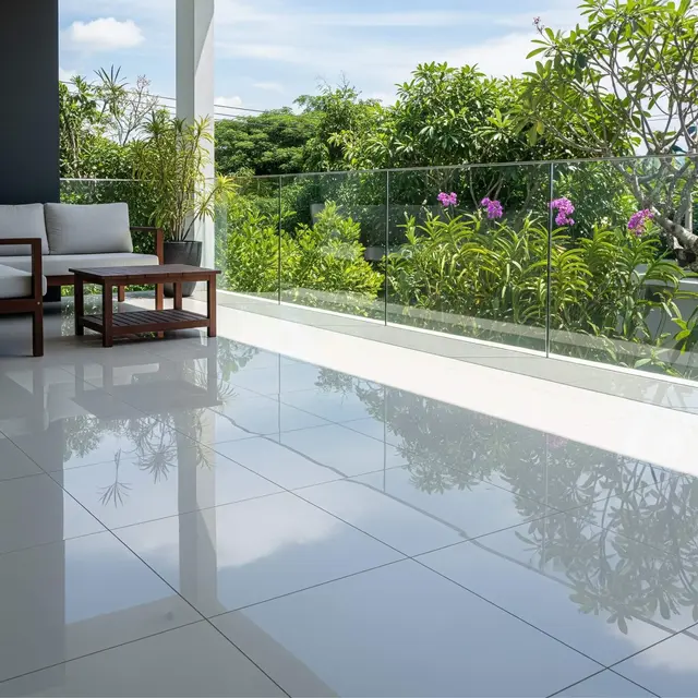 Model Teras Rumah dengan Sistem Pencegah Ular