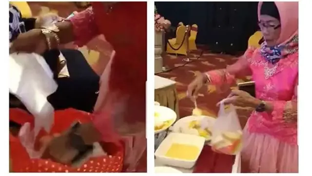 6 Momen Kocak Emak-Emak di Pernikahan Ini Bikin Elus Dada