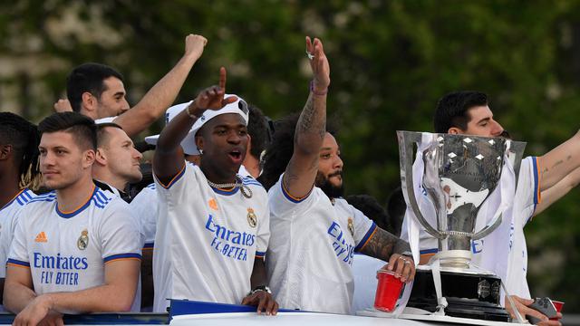 Pesta Real Madrid Juara La Liga Spanyol