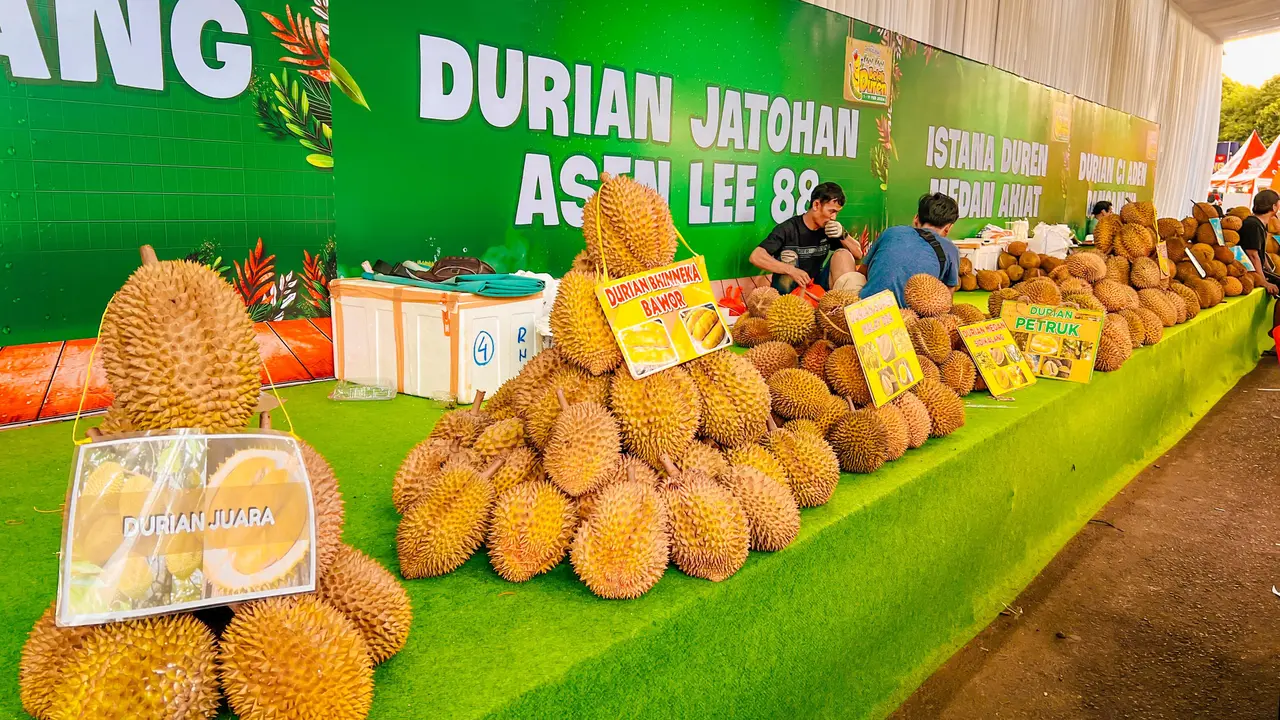Belah Duren Rame-rame di Tangerang, Harga Murah Bisa Bawa Pulang