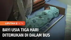 Bayi laki-laki yang diperkirakan baru berumur 3 hari ditinggal orang tuanya di bus antarkota di Pariaman, Sumatera Barat. Untuk sementara, bayi malang itu dirawat di klinik, karena sempat terjadi penurunan kondisi kesehatannya.