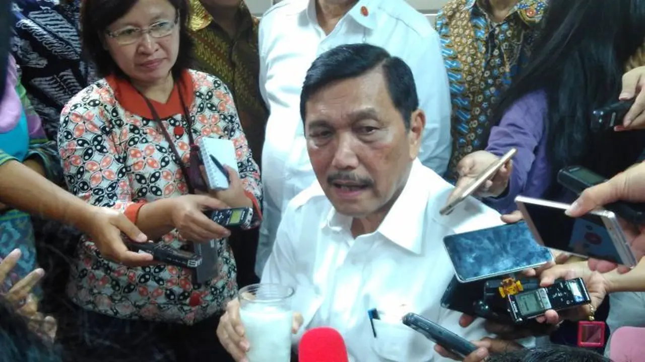 Menteri Koordinator Bidang Kemaritiman, Luhut Binsar Panjaitan. (Fiki Ariyanti/Liputan6.com)
