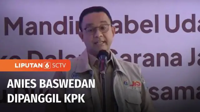 Gubernur DKI Jakarta Anies Baswedan membenarkan dirinya dipanggil KPK pada Rabu (05/08) besok. Pemanggilan terkait penyelenggaraan Formula E yang digelar beberapa waktu lalu.