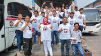 Sekber Prabowo-Jokowi Blusukan ke CFD Kota Bekasi. (Liputan6.com/Ist)
