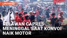 Innalillahi, Relawan Capres di Klaten Meninggal Saat Konvoi Naik Motor ke Kampanye Akbar