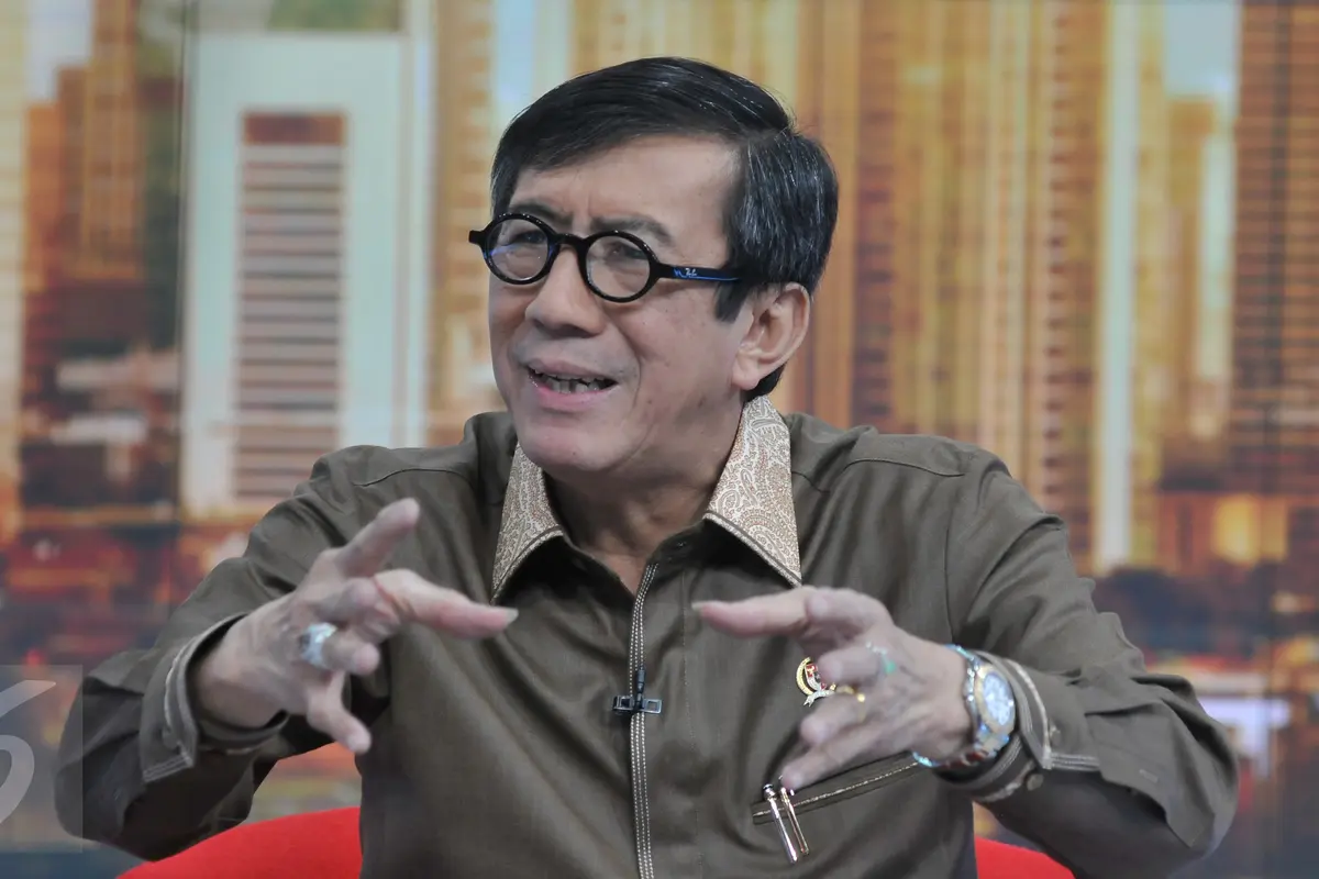 Menteri Hukum dan HAM Yasonna Laoly 
