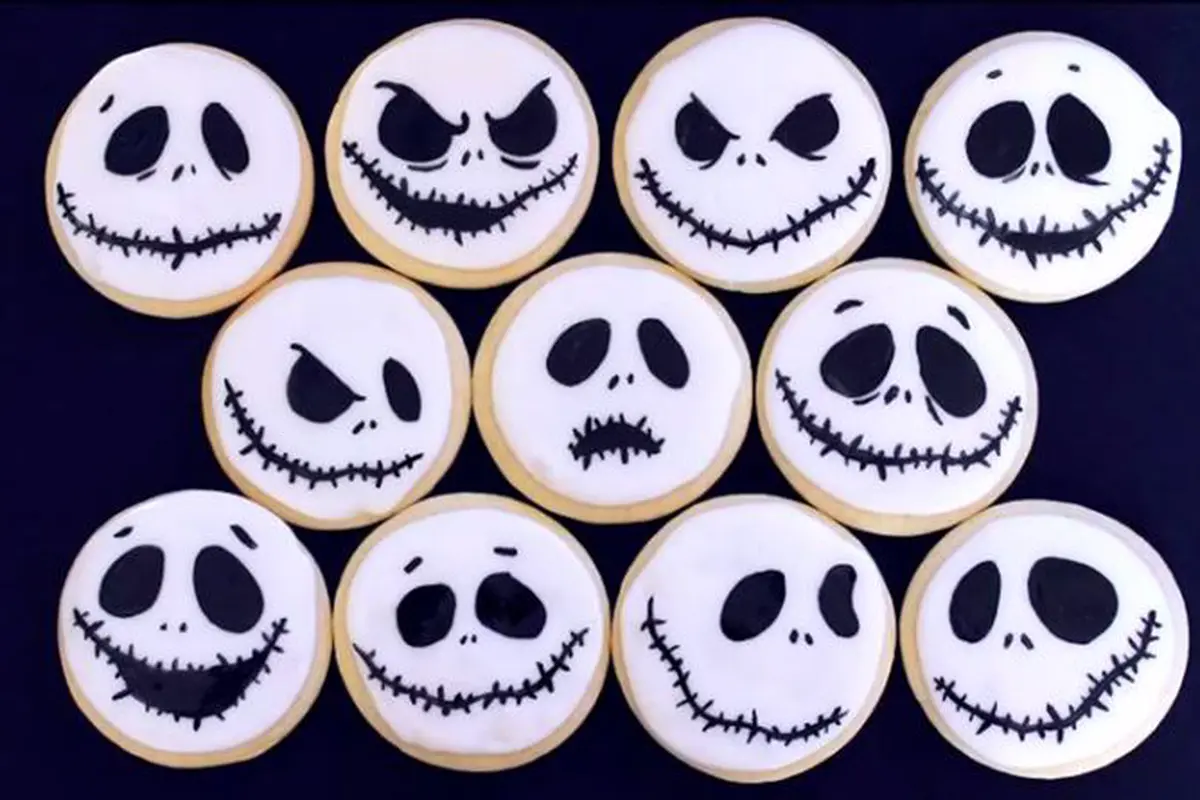 Kue Kering Motif Halloween Untuk Sambut Bulan Kebangkitan Arwah