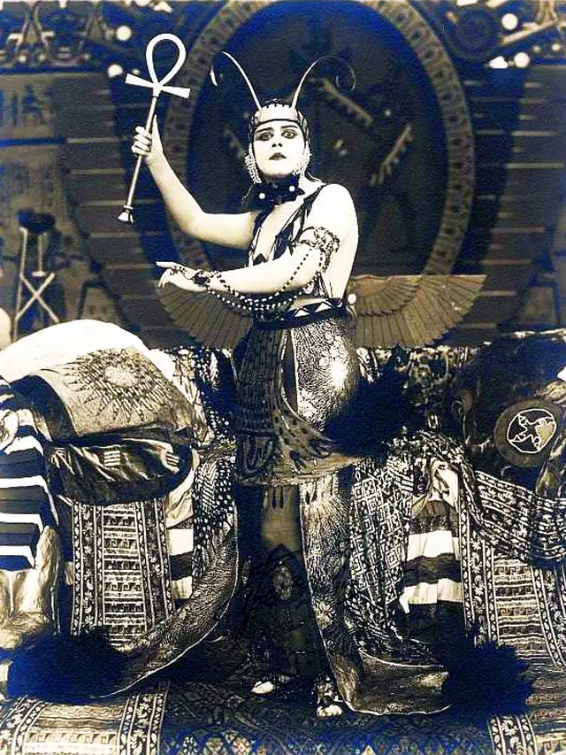 Theda Bara sebagai Cleopatra. (Foto: Dok. Fox Film Corporation/ IMDb)