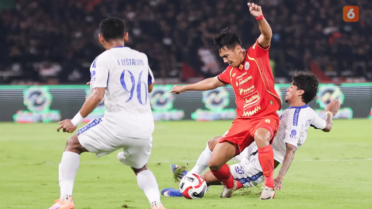 Persija Jakarta Vs Arema FC.