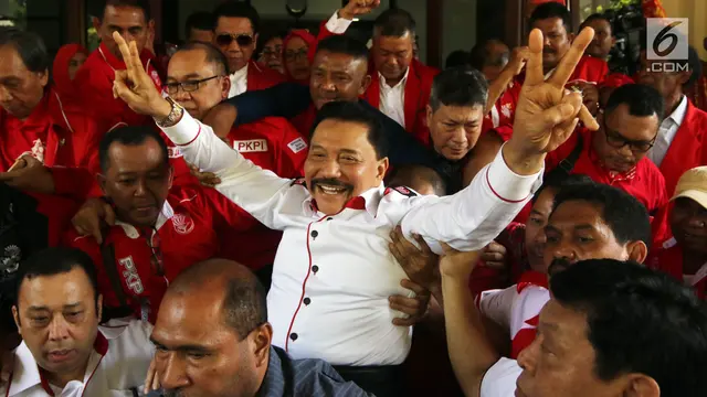 PKPI Jadi Peserta Pemilu 2019, Hendropriyono Sujud Syukur