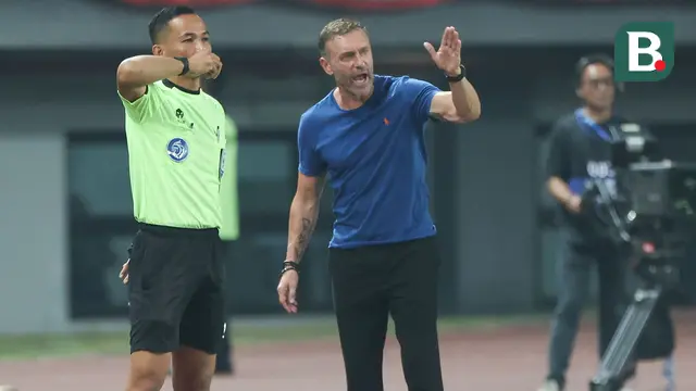 Foto: Murkanya Thomas Doll setelah Gol Witan Tak Disahkan, Persija pun Tumbang di Tangan Rans Nusantara FC di BRI Liga 1 2023 / 2024