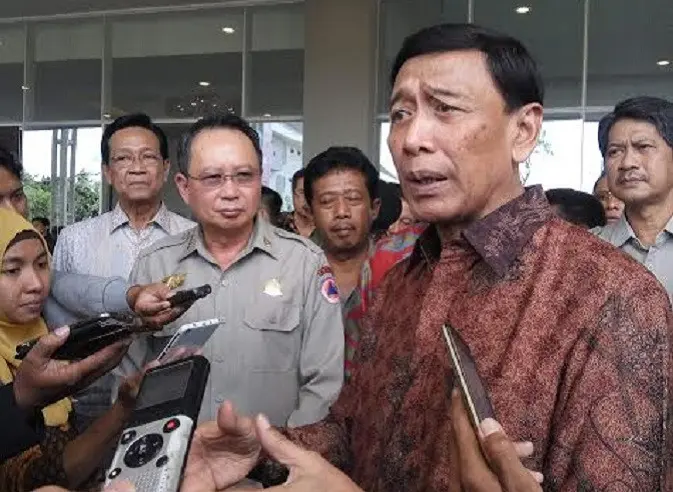 Menko Polhukam Wiranto (Liputan6.com/Switzy Sabandar)