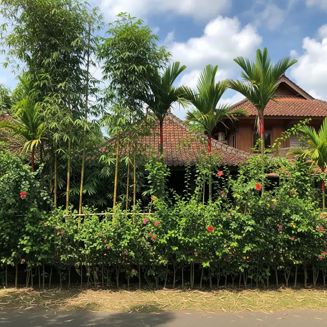 Pembatas Rumah yang Estetik dan Fungsional Selain Pagar