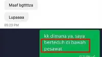 10 Potret Chat Absurd Driver Ojek Online, Sampai Bikin Penumpang Kebingungan! (Source: Instagram/@newdramaojol.id)