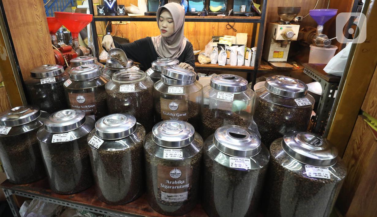 Negara tujuan ekspor kopi terbesar Indonesia adalah Filipina dengan volume 85 ribu ton. (Liputan6.com/Angga Yuniar)