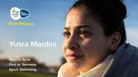 Yusra Mardini, salah satu atlet pengungsi daerah konflik yang tengah dipertimbangkan tampil bersama pengungsi lainnya dalam satu tim pada ajang Olimpiade Rio de Janeiro 2016. (Bola.com/Instagram)