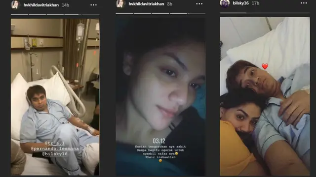 Hilda Vitria dan Billy Syahputra