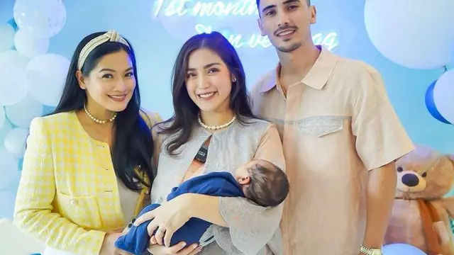 8 Potret Gaya Jessica Iskandar Berbalut Dress Rayakan Satu Bulan Baby Don, Meriah Dihadiri Titi Kamal hingga Nia Ramadhani
