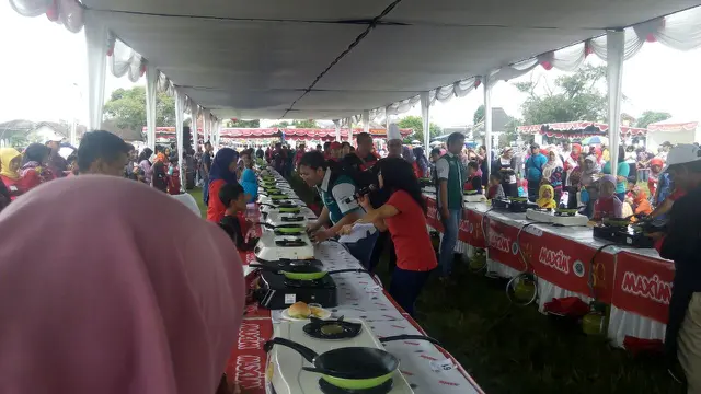 Alun-Alun Kidul Yogyakarta Jadi Dapur Raksasa