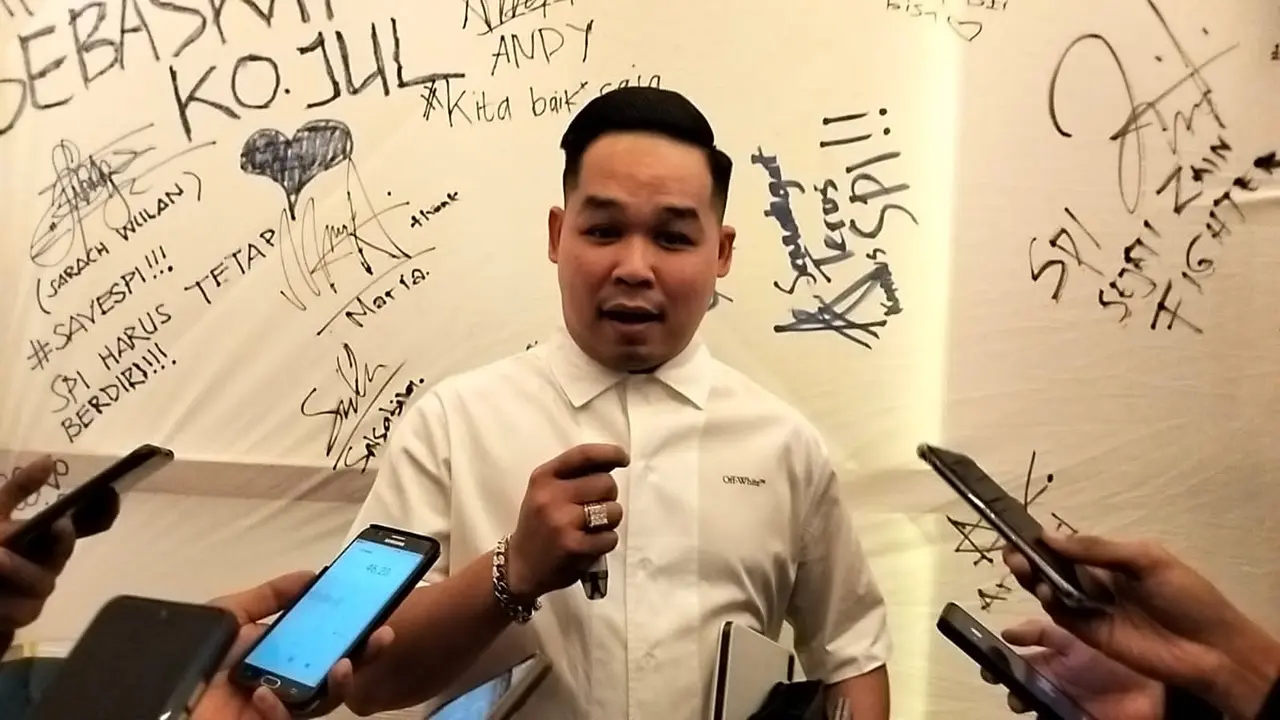 Kuasa hukum Julianto Eka Putra (JEP), Jeffry Simatupang. (Dian Kurniawan/Liputan6.com)