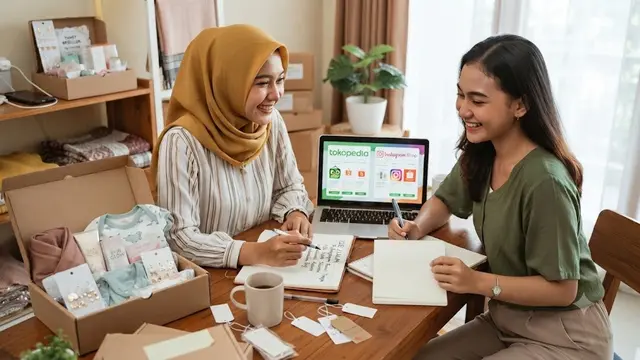 Menjadi Reseller Produk yang Sudah Memiliki Pasar Luas (AI Generated)
