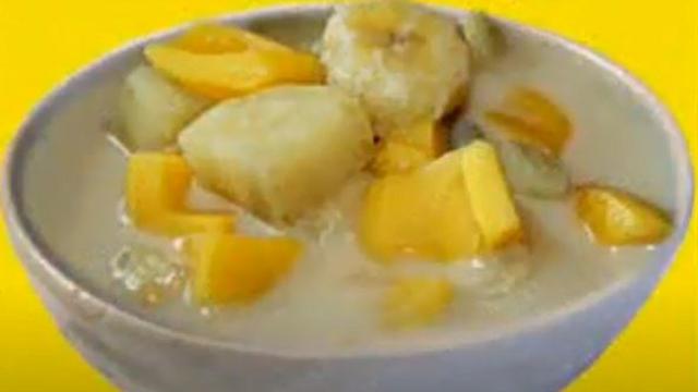 Ilustrasi kolak ubi pisang nangka