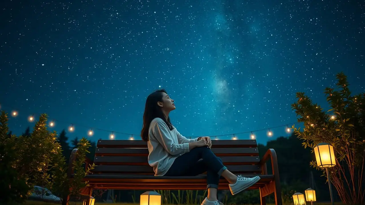caption malam aesthetic