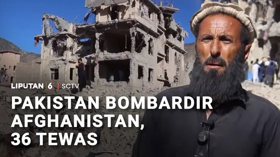 Pakistan Bombardir Afghanistan, Puluhan Warga Sipil Tewas