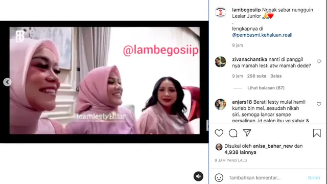 Terungkap HPL Lesti Kejora, Lebih Dulu dari Aurel Hermansyah