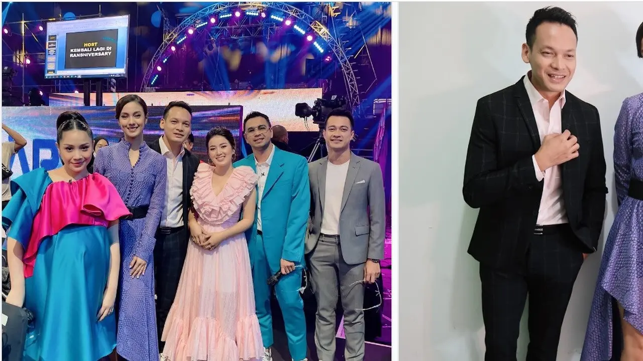 Bintang Suci Dalam Cinta di acara anniversary RANS Entertainment
