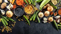 Ilustrasi bumbu dapur. (Image by valeria_aksakova on Freepik)