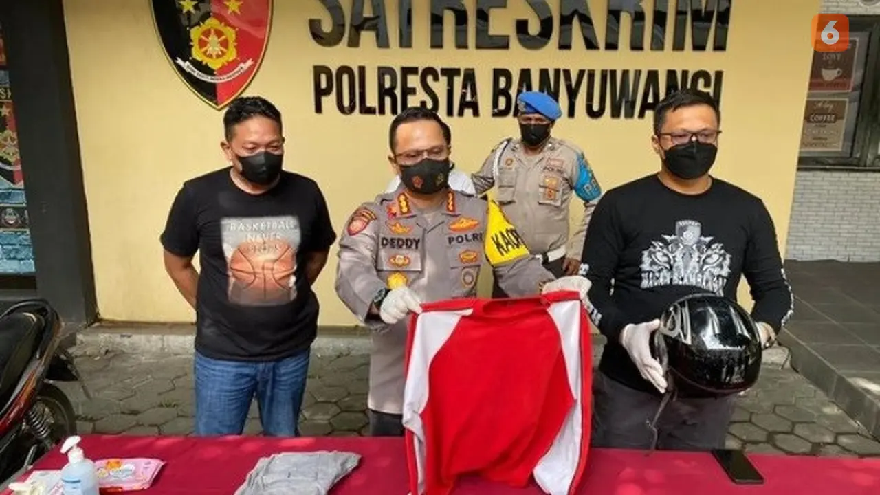 Kapolresta Banyuwangi Kombes Pol Deddy Foury Millewa.