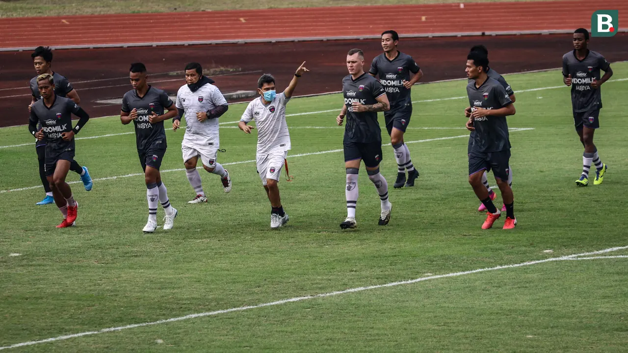 Foto: Gelar Latihan Pungkasan, Persita Tangerang Siap Hadapi Pertandingan Perdana BRI Liga 1