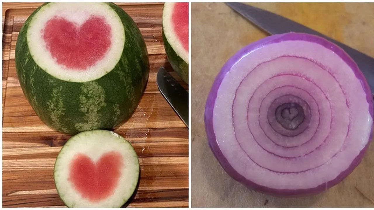Terbentuk Tanpa Sengaja, 6 Bentuk Love di Barang hingga Makanan Ini Unik