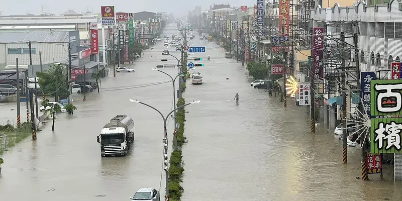 Topan Gaemi Terjang Taiwan, Sekolah dan Kantor Diliburkan