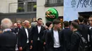 Cristiano Ronaldo dan sejumlah pemain Timnas Portugal tiba di hotel tempat menginap jelang Euro 2024 di Harsewinkel, Jerman, Rabu (13/06/2024) waktu setempat. (AFP/Patricia De Melo Moreira)