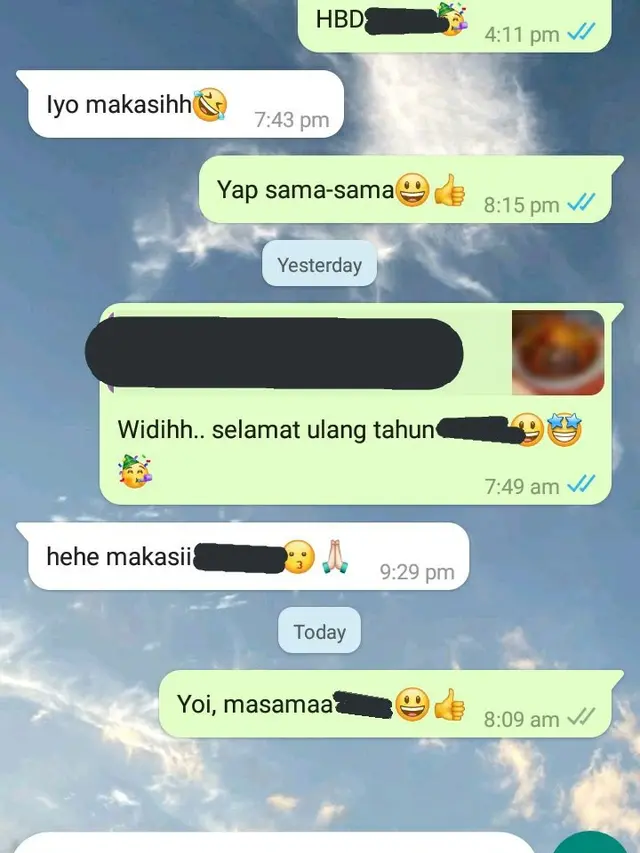 6 Chat Selamat Ulang Tahun ke Gebetan Ini Responnya Bikin Senyum Tipis