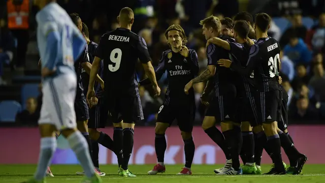 Real Madrid Bantai Celta Vigo