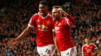 Video highlights 3 gol babak pertama di laga Manchester United vs Arsenal, Premier League pada Minggu (28/2/2016).