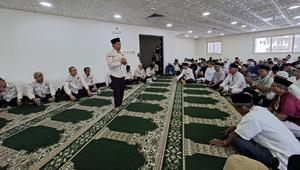 Kegiatan visduk layanan Bimbingan Ibadah di hotel Sektor 7 Makkah, Selasa (5/5/2026). (Liputan6.com/Asnida Riani)