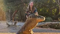 Penasaran dengan Komodo, Michelle Monaghan Rela Kembali Liburan ke Indonesia